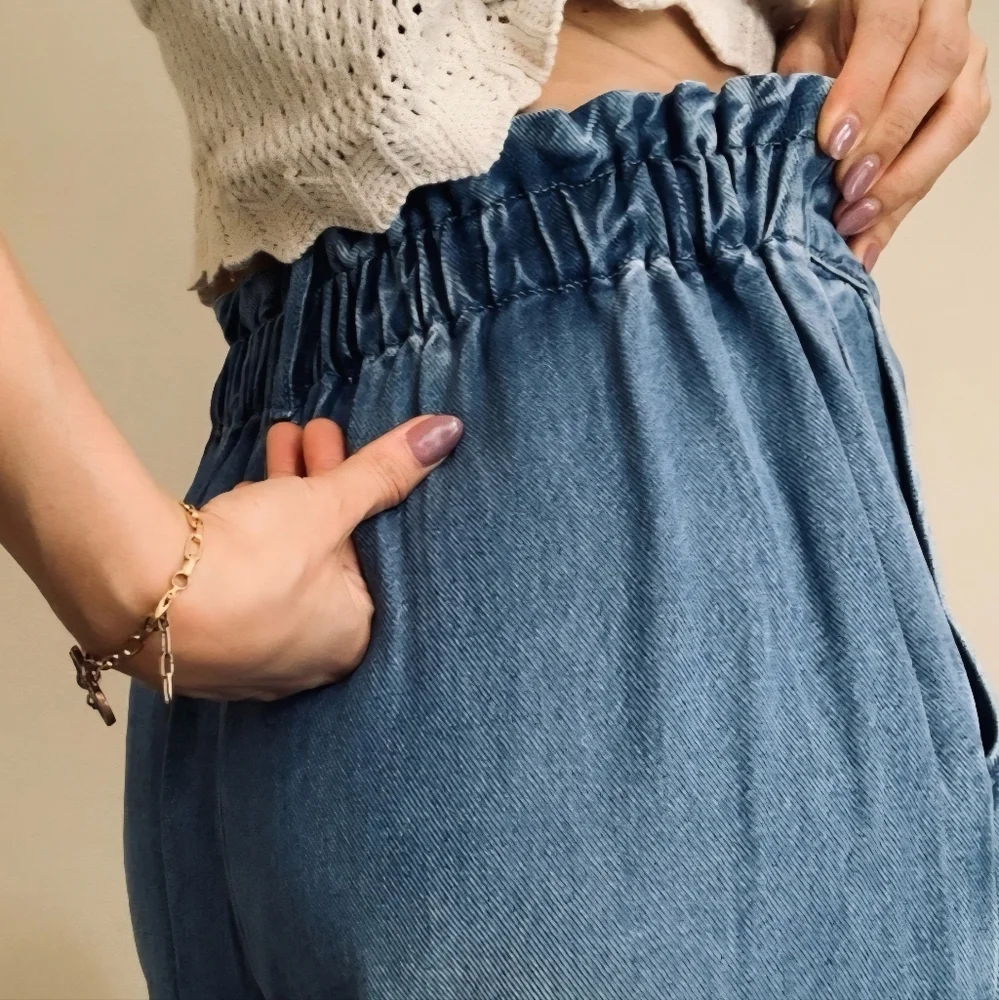 Young Fabulous and Broke Paper Bag Waist Jeans - Picture 2 of 8